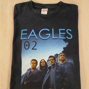 Vintage 2002 Eagles 02 Tour T Shirt